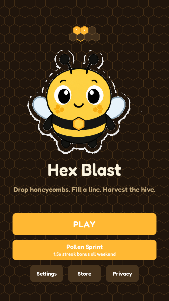 Menu and progress